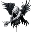 blasphemous penitent tattoo design idea