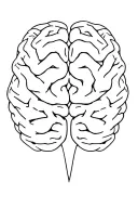 adhd brain tattoo design idea