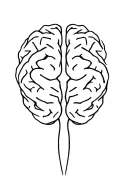 adhd brain tattoo design idea
