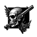 3 Percenter tattoo design idea