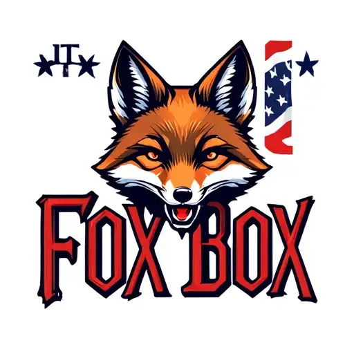 "Fox Box" "Fox Box" "Fox Box" Military Fox Box logo tattoo design idea