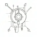 electrical engineering tools tattoo design idea