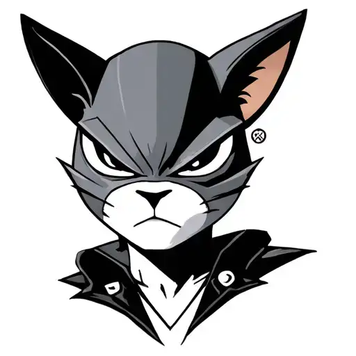 Sly Cooper tattoo design idea