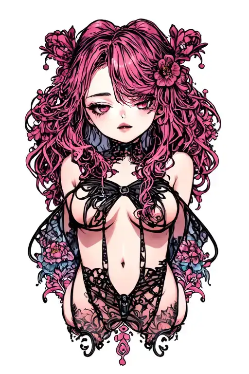 "submissive" "dominated" "Crossdresser" "prostitute" "arroused" "string thong" tattoo design idea