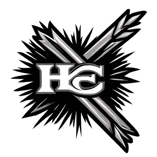 Kansas City chiefs arrow tatto design tattoo design idea