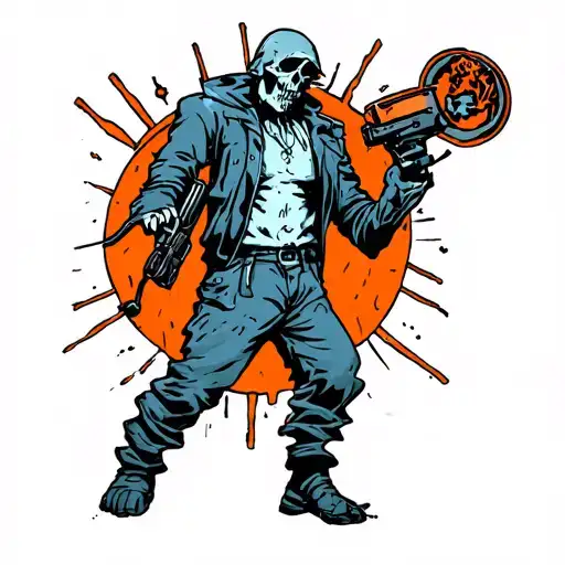 purgatory tattoo design idea