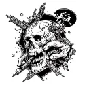 purgatory tattoo design idea