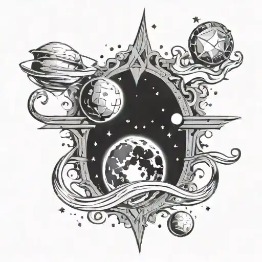 Orions Belt tattoo design idea