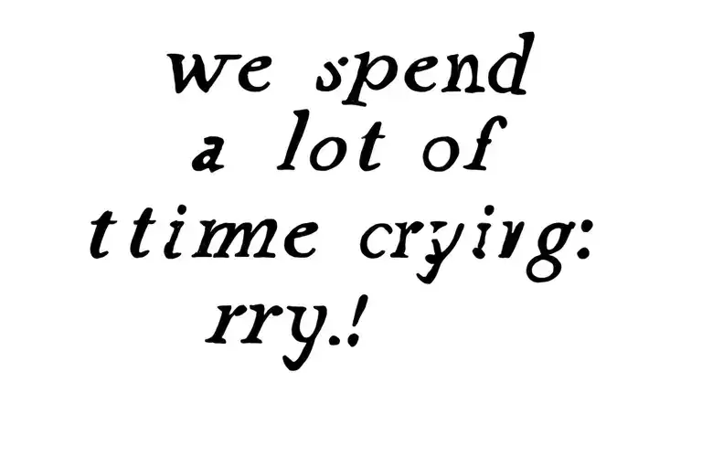 "we spend a lot of time crying" Nf tattoo design idea