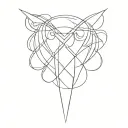 Godspeed written vertically tattoo design idea