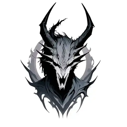 aatrox art tattoo design idea