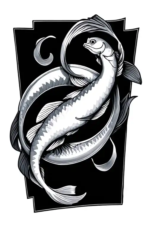 ichthys tattoo design idea