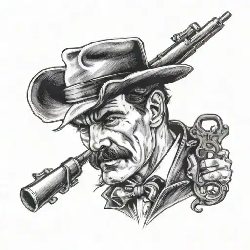 Doc Holliday tattoo design idea