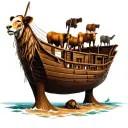noah's ark tattoo design idea