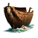 noah's ark tattoo design idea