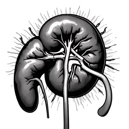 Kidney Transplant tattoo design idea