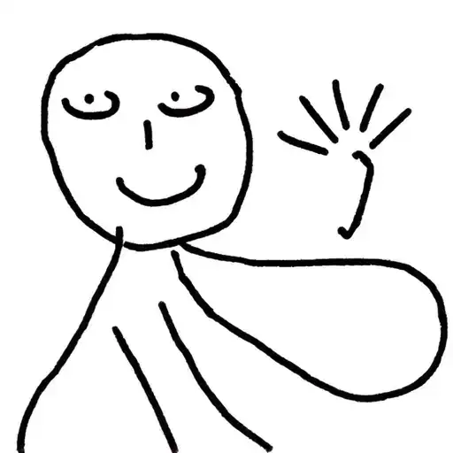 Who cares, stick man shrugging tattoo design idea