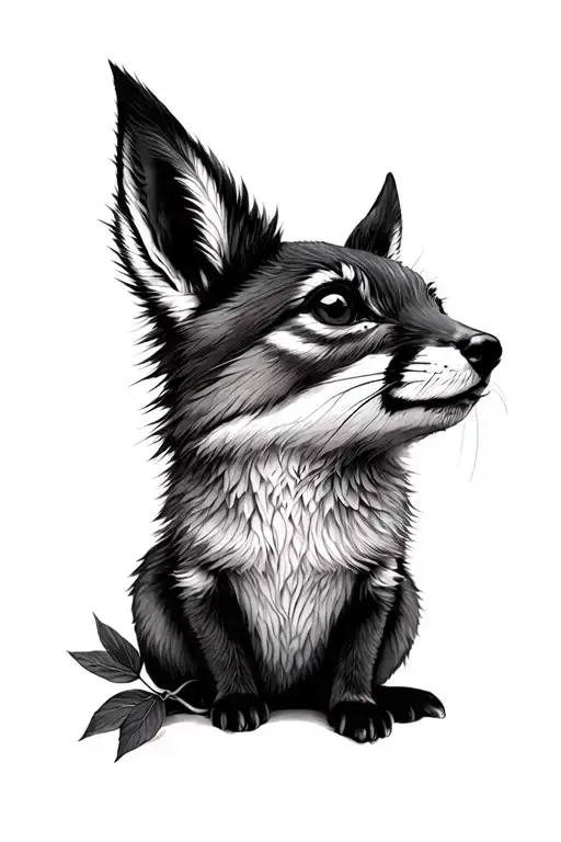 Waldtiere, Naturliebe, Melina, To, Kea Fuchs tattoo design idea