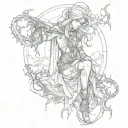 elden ring malenia elden ring tattoo design idea