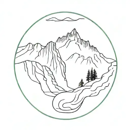 iceland solo trip tattoo design idea