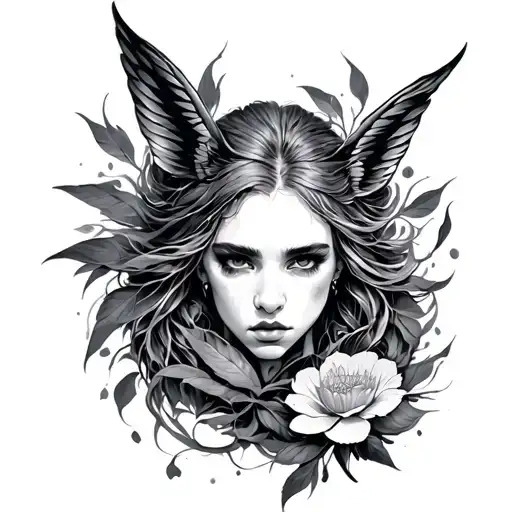 Surrender tattoo design idea