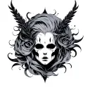 Hel tattoo design idea