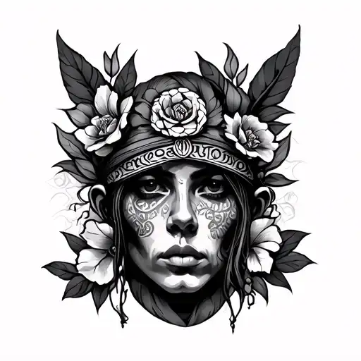 Purepecha tattoo design idea