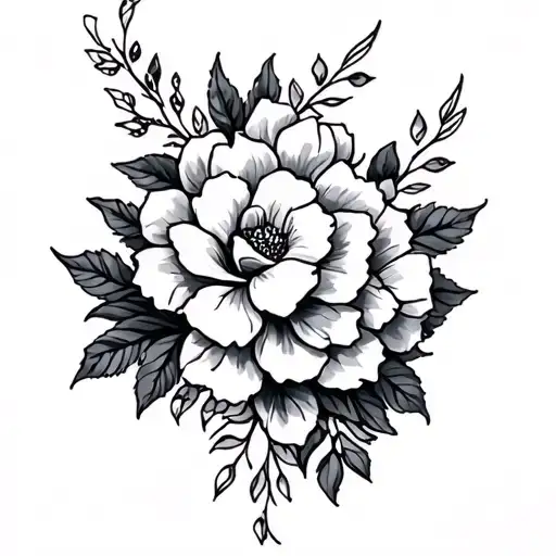 crochet craftsman tattoo design idea