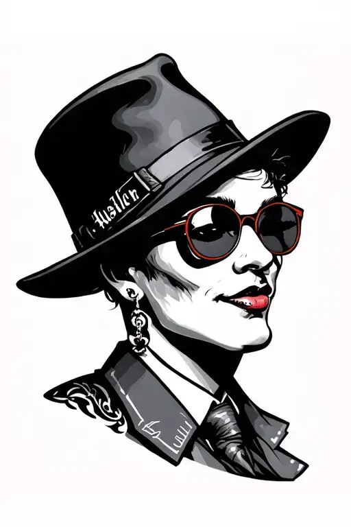 hustler tattoo design idea