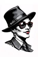 hustler tattoo design idea