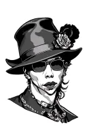 hustler tattoo design idea