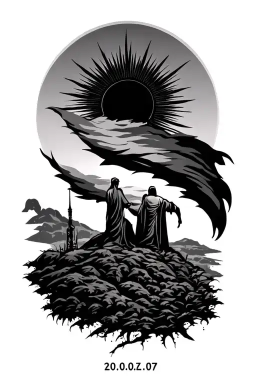 "20.06.07 " kurdistan sun tattoo design idea