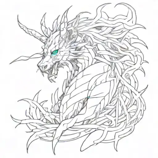 solo leveling igris tattoo design idea