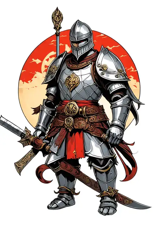 warhammer 40k grey knights tattoo design idea