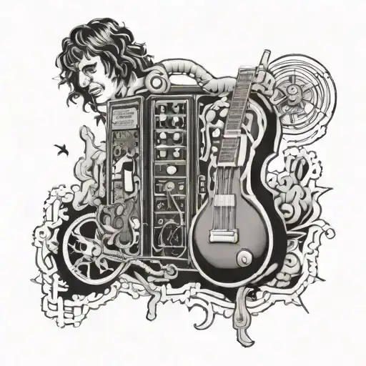 AC/DC Amsterdam tattoo design idea