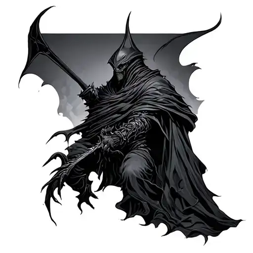Nazgul tattoo design idea