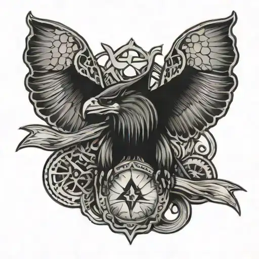 subtle Weezer Pinkerton tattoo design idea