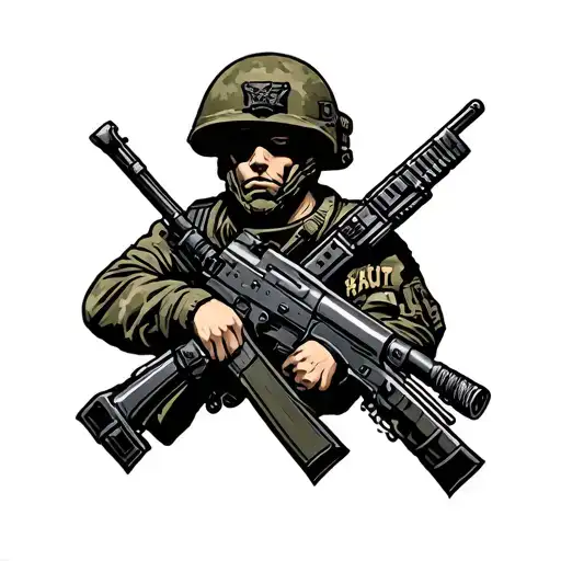 army and marine tattoo tattoo design idea