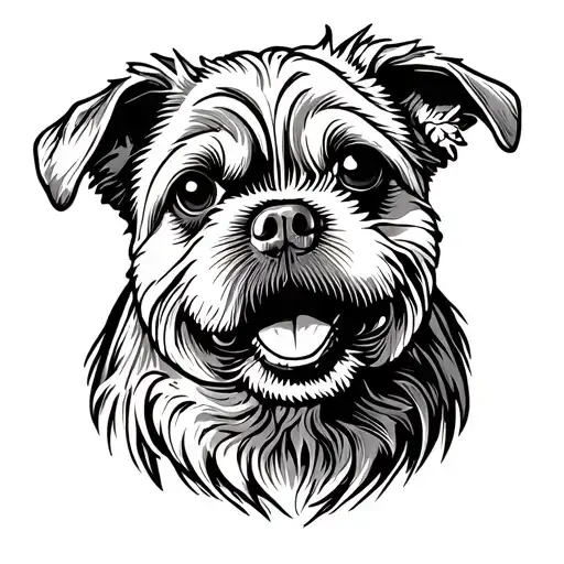 jake the dog breed tattoo design idea