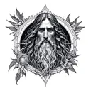 Yahweh tattoo design idea