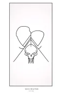 skull, grim reaper tattoo design idea