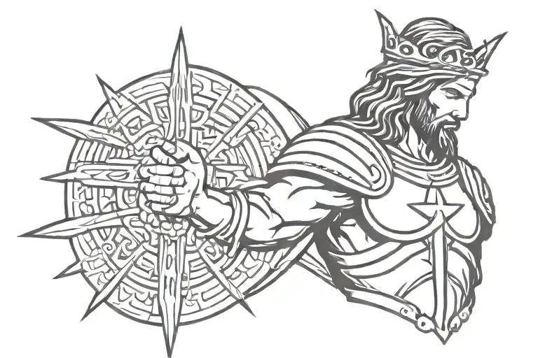 armor of god jesus tattoo design tattoo design idea