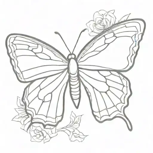 swallowtail butterfly   tattoo design idea