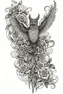 proverbs 27:17 tattoo design idea