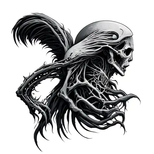 HUMAN EXPANSION tattoo design idea