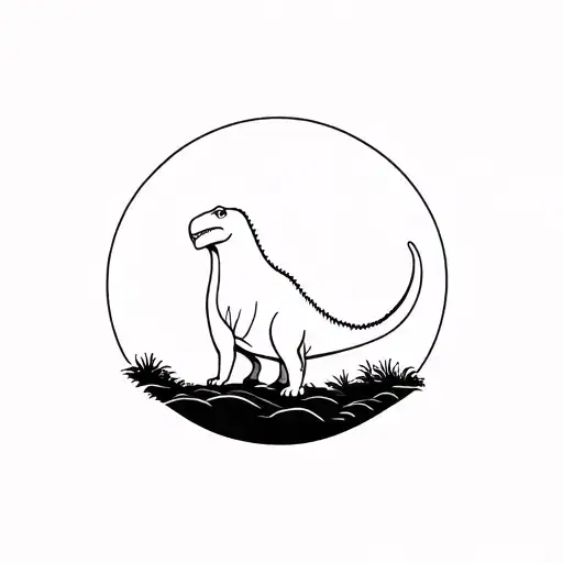 land before time tattoo design idea