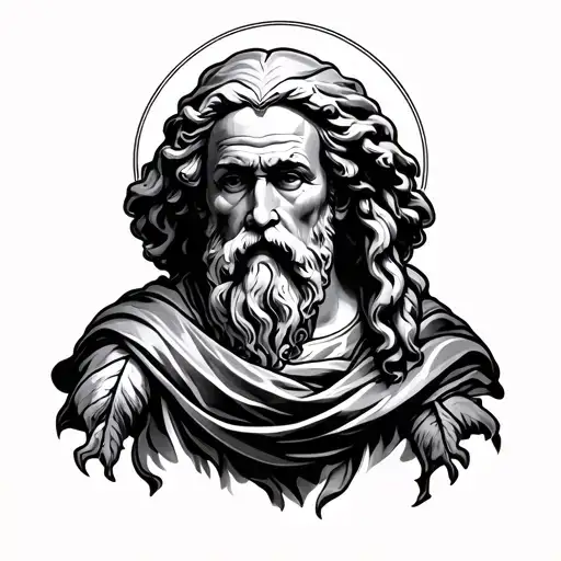 Saint Jerome tattoo design idea