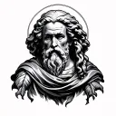 Saint Jerome tattoo design idea
