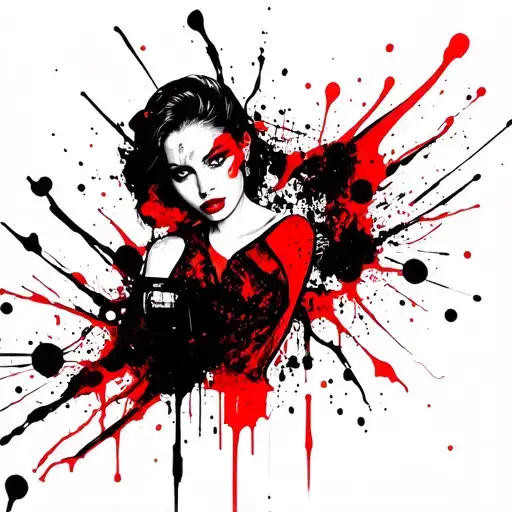 Femdom Strapon tattoo design idea