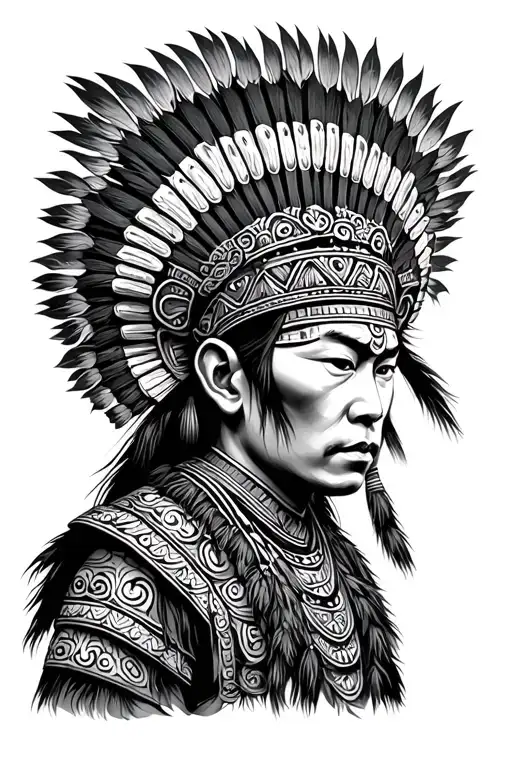Hmong Shaman tattoo design idea